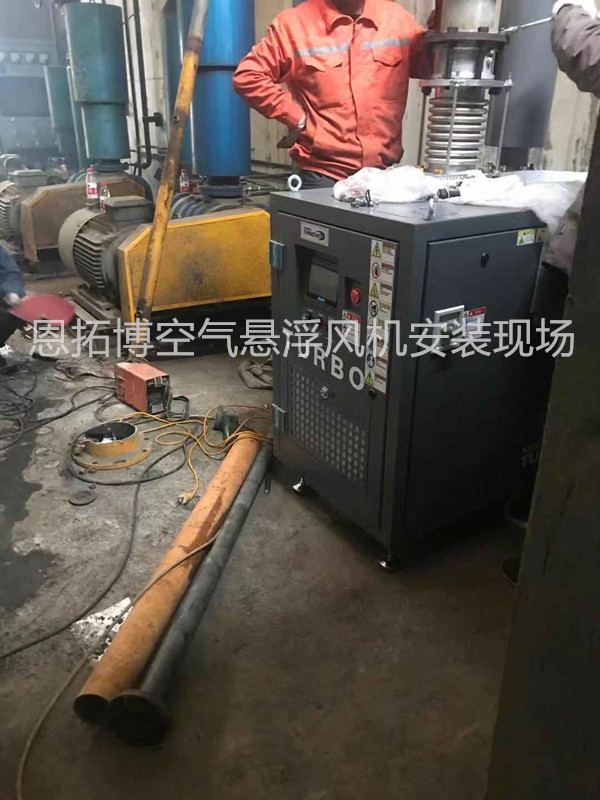 恩拓博空氣懸浮鼓風機安裝現場 (1)